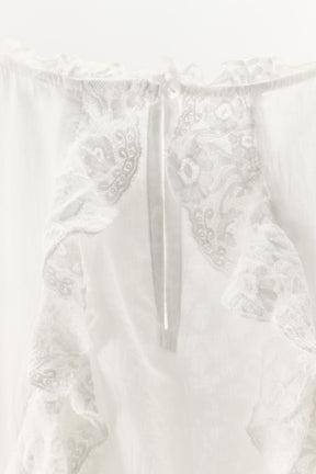 Embroidered Lace Top