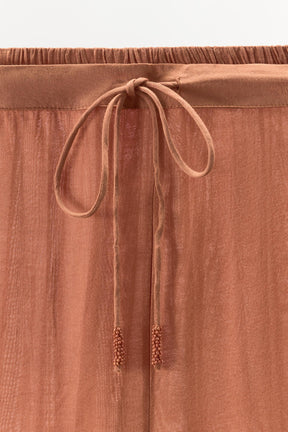 Rhombus Lace Trousers