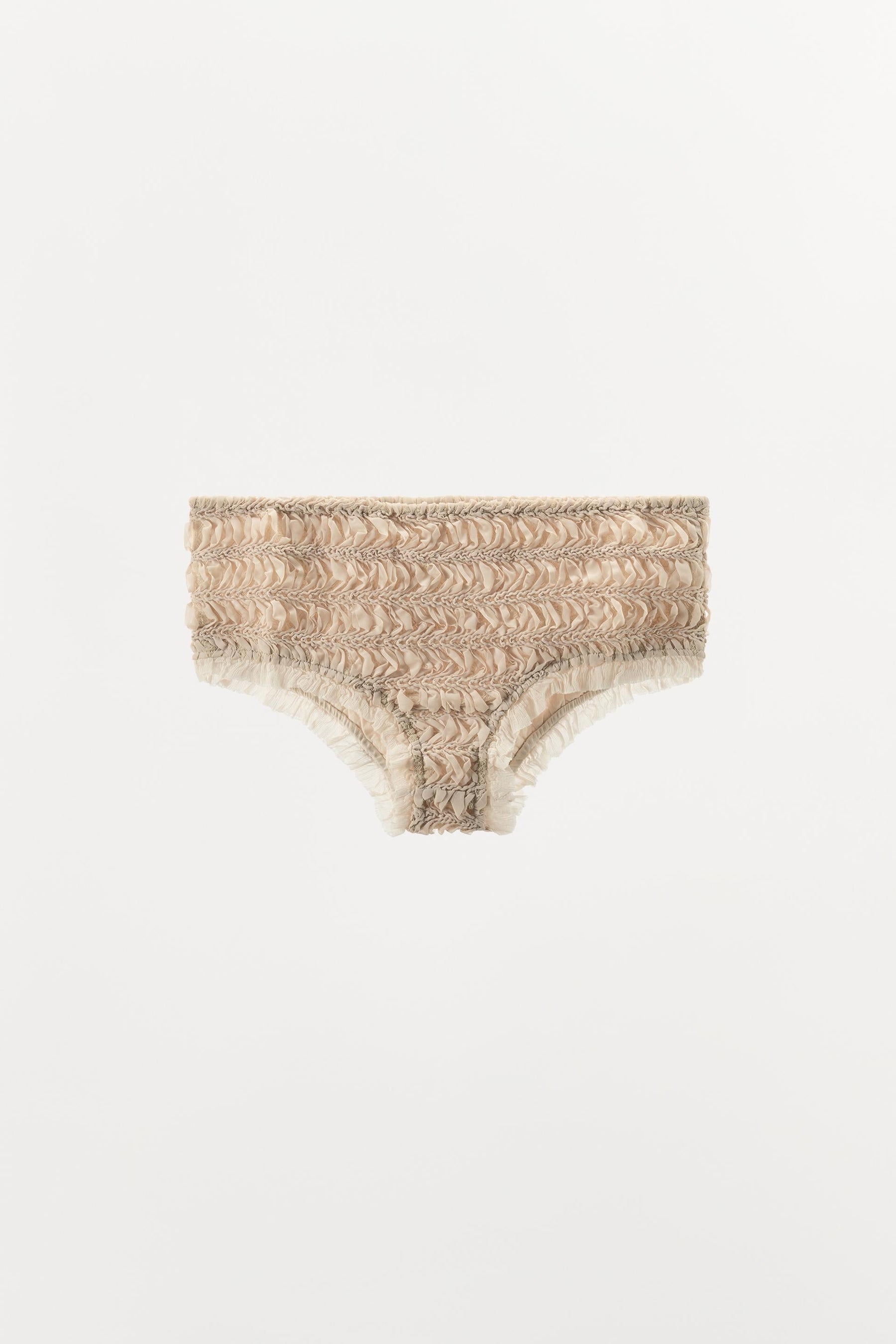 Textured Mini Shorts