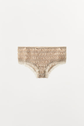 Textured Mini Shorts