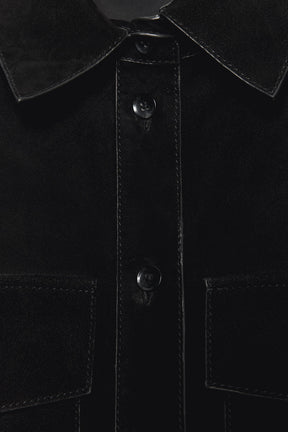 Suede Leather Shirt