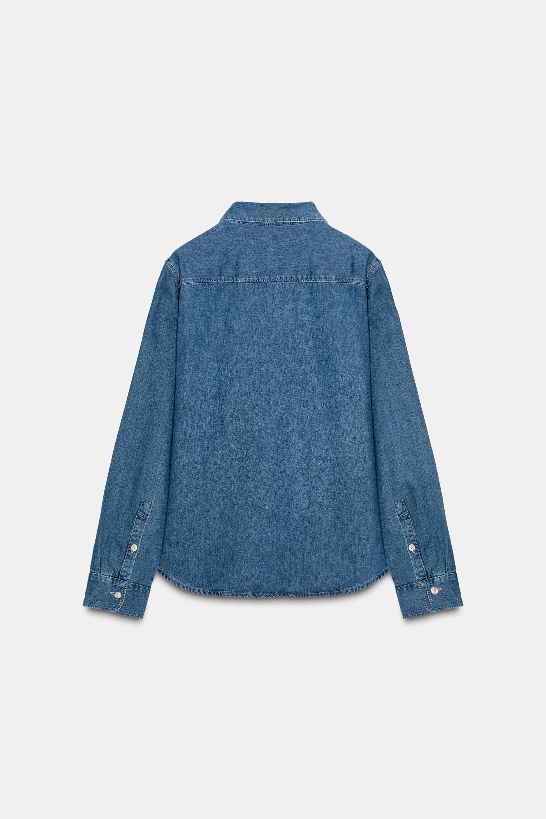 Slim Denim Shirt