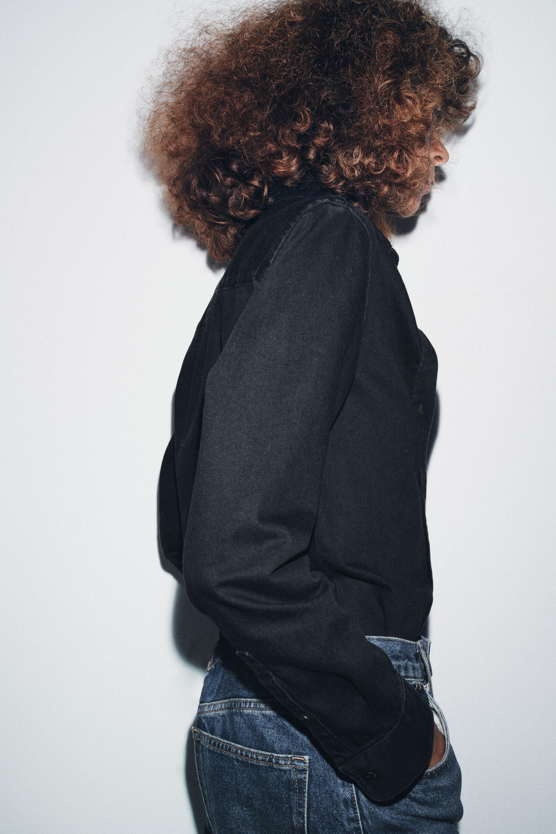 Slim Denim Shirt