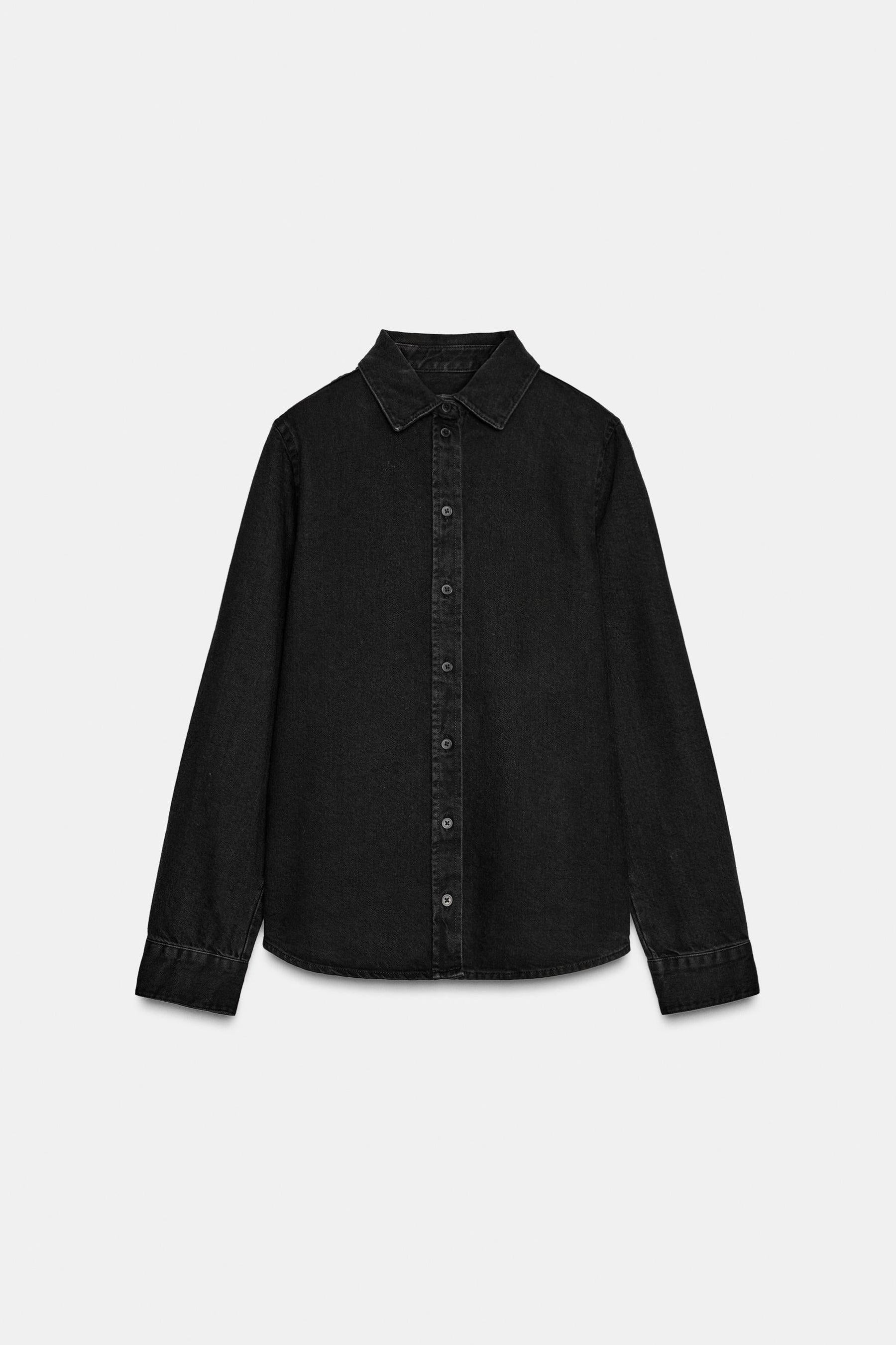 Slim Denim Shirt