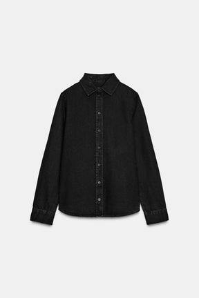 Slim Denim Shirt