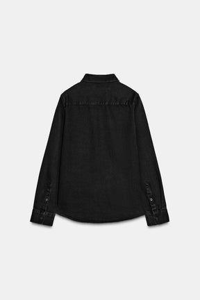 Slim Denim Shirt