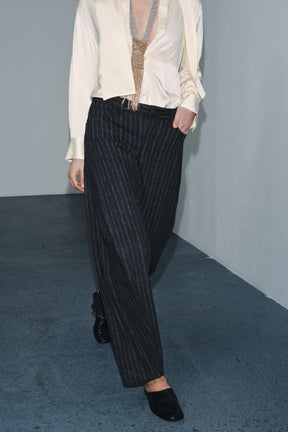 Striped Balloon Trousers