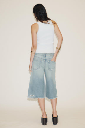 Baggy Denim Bermuda Jorts