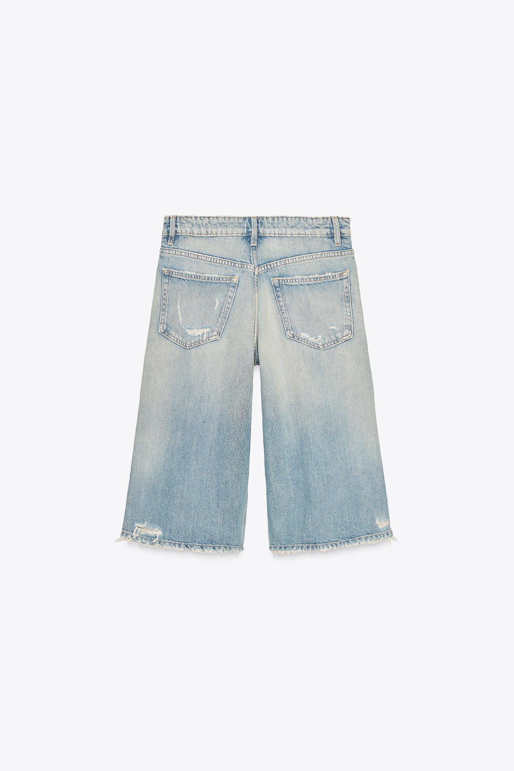 Baggy Denim Bermuda Jorts