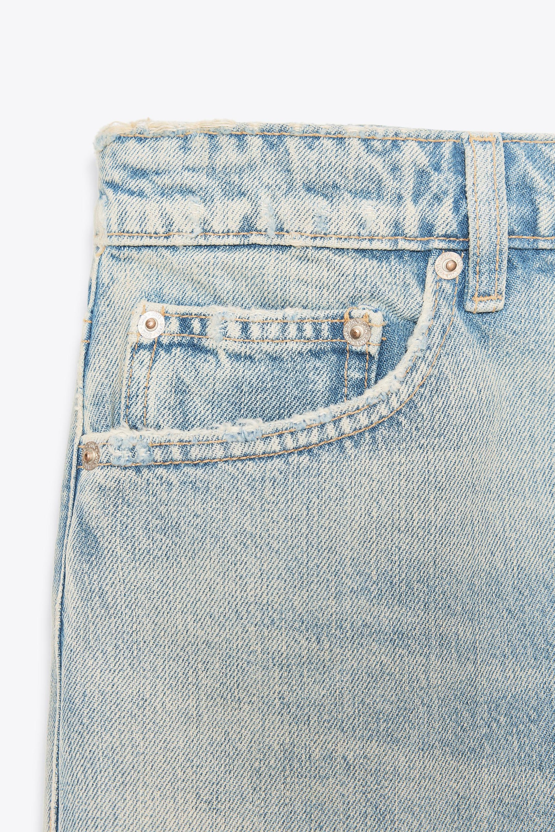 Baggy Denim Bermuda Jorts