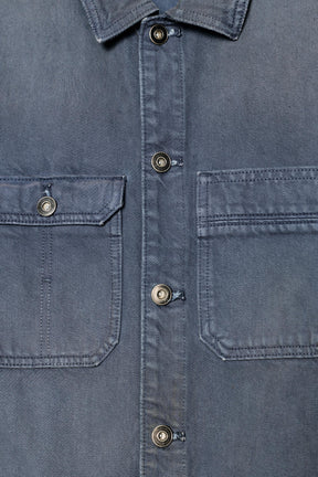 WASHED DENIM JUMPSUIT