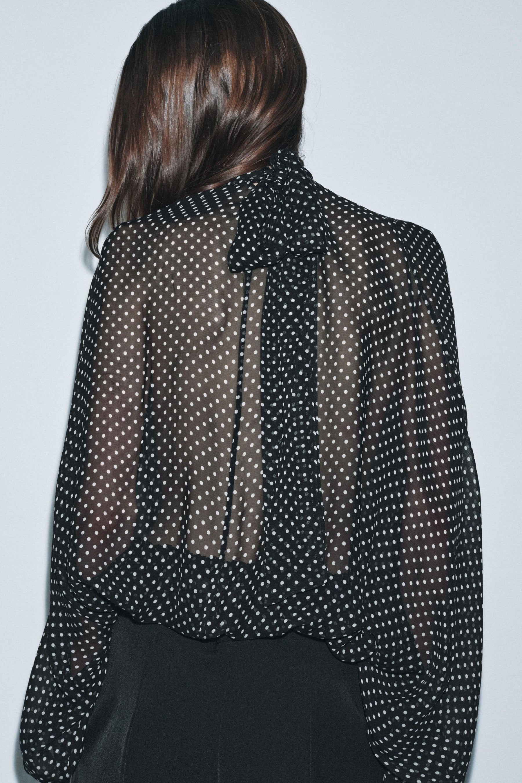 Polka Dot Blouse with