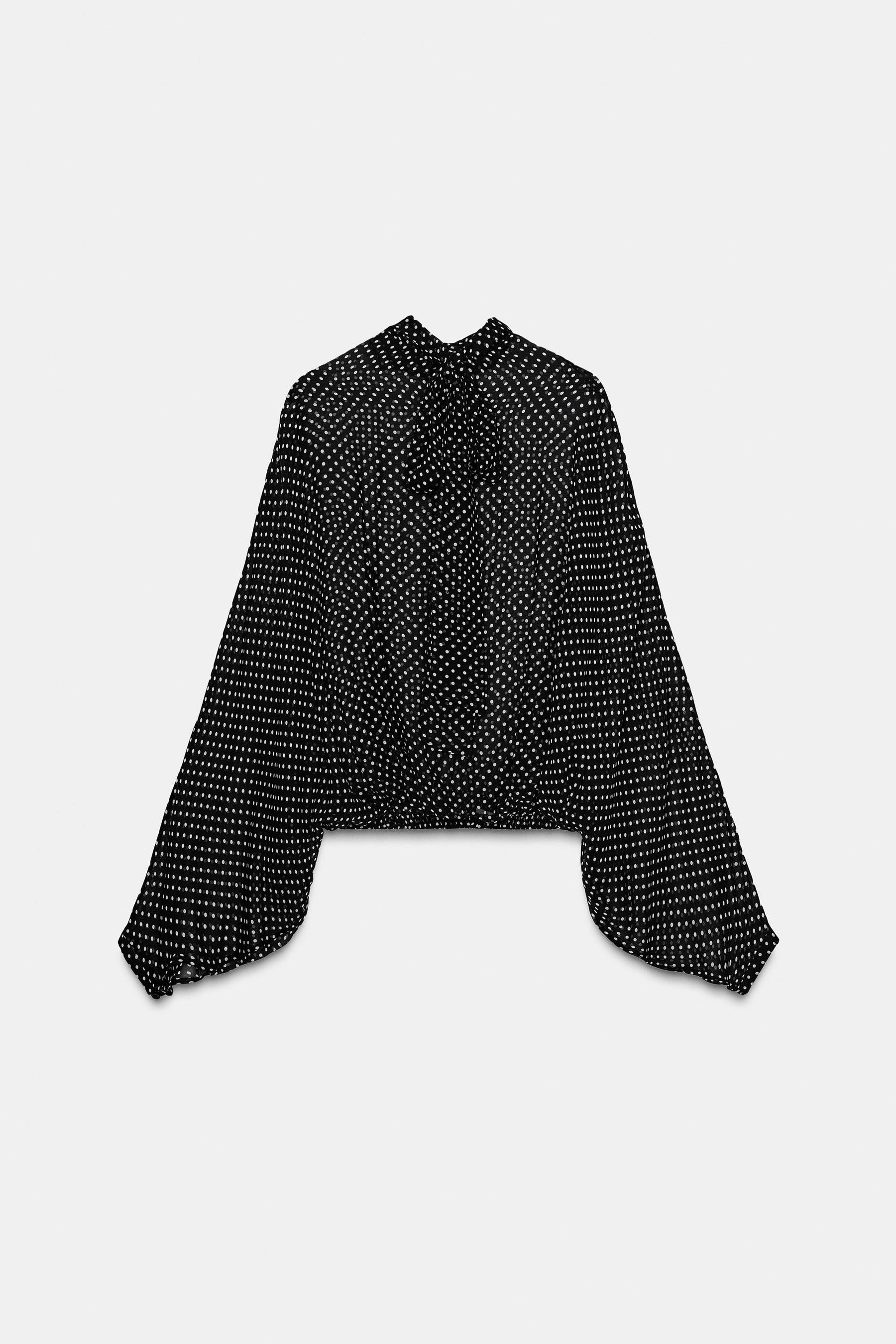 Polka Dot Blouse with
