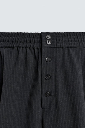 Striped Relaxed Trousers