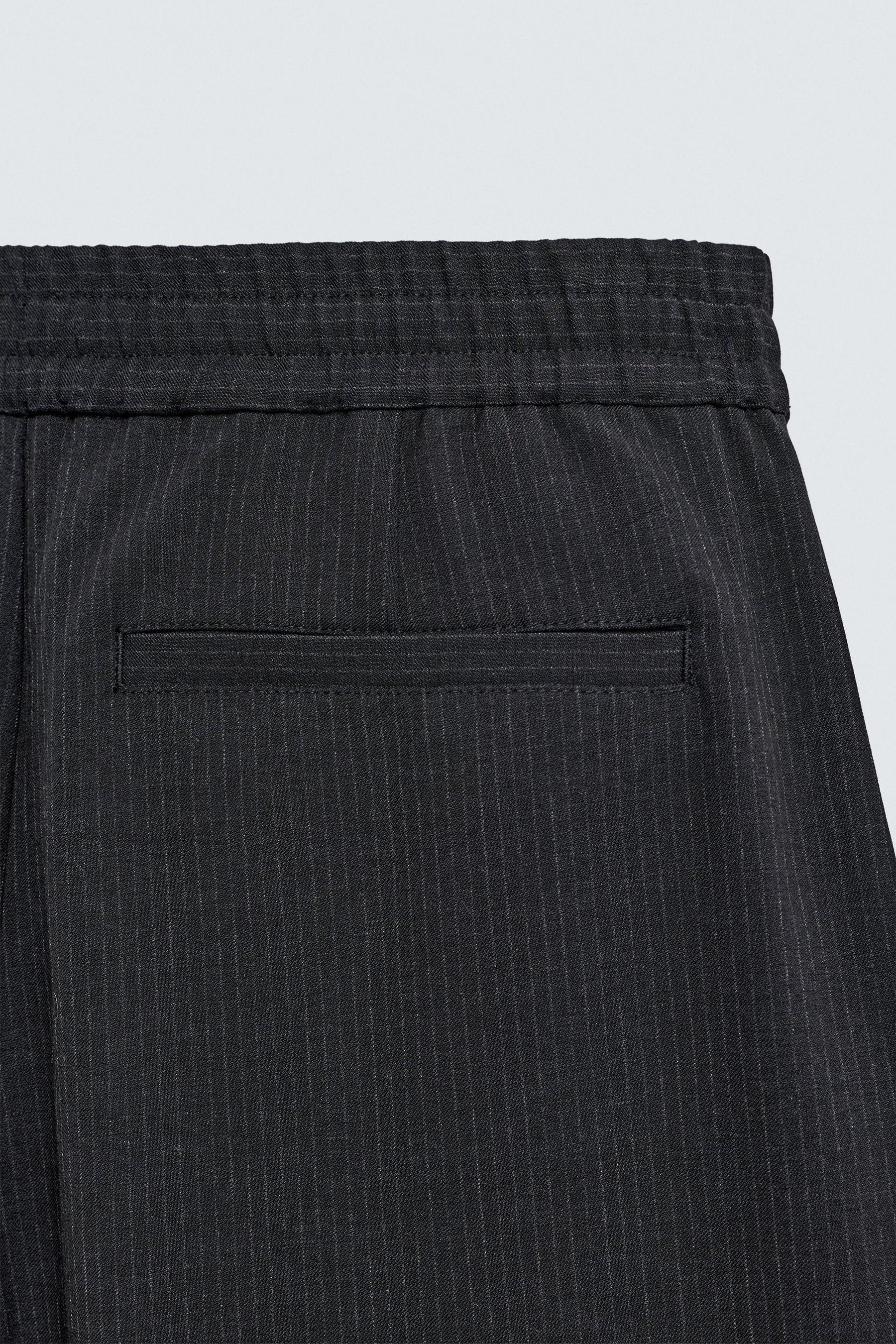 Striped Relaxed Trousers