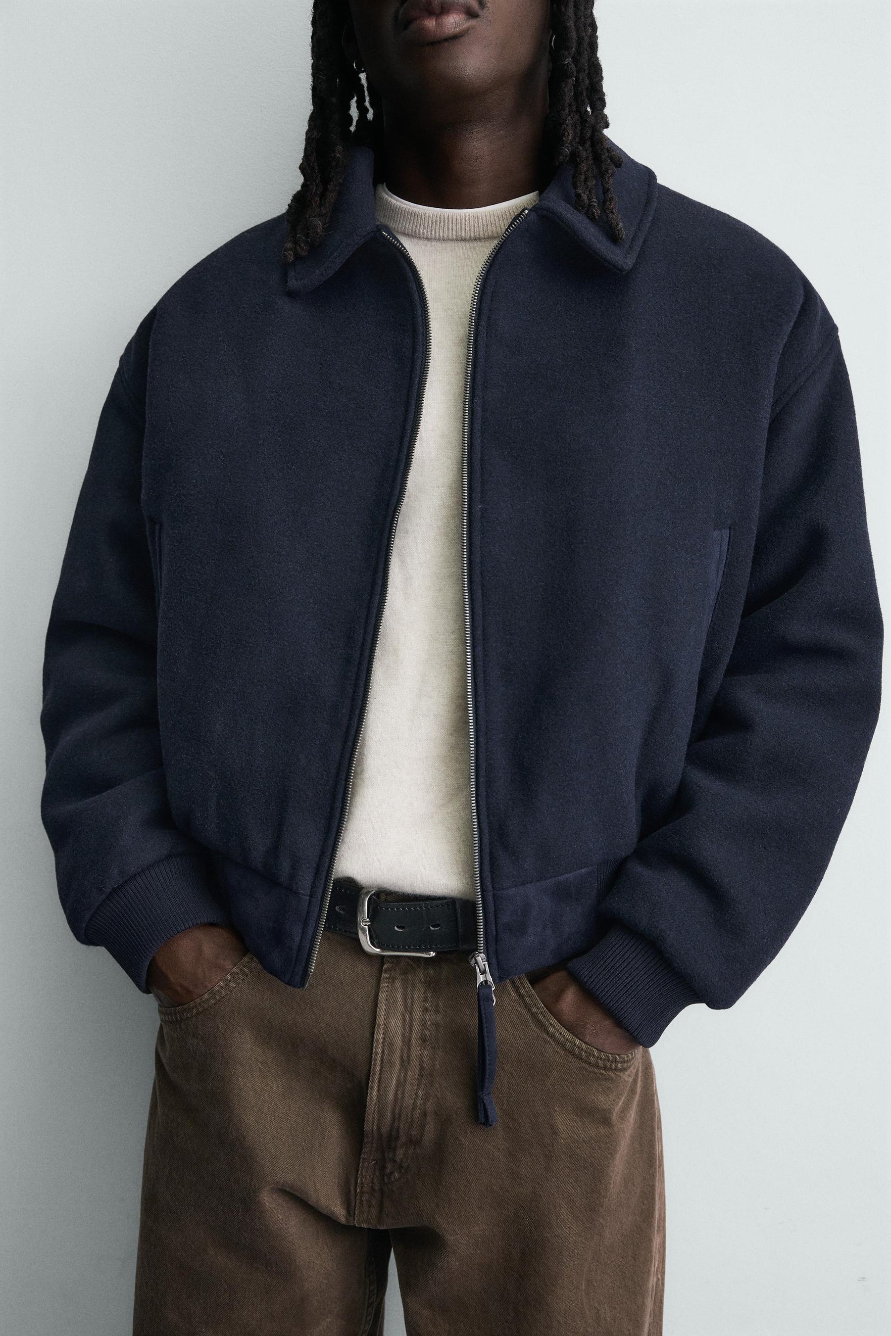 Felt Lined Short Jacket