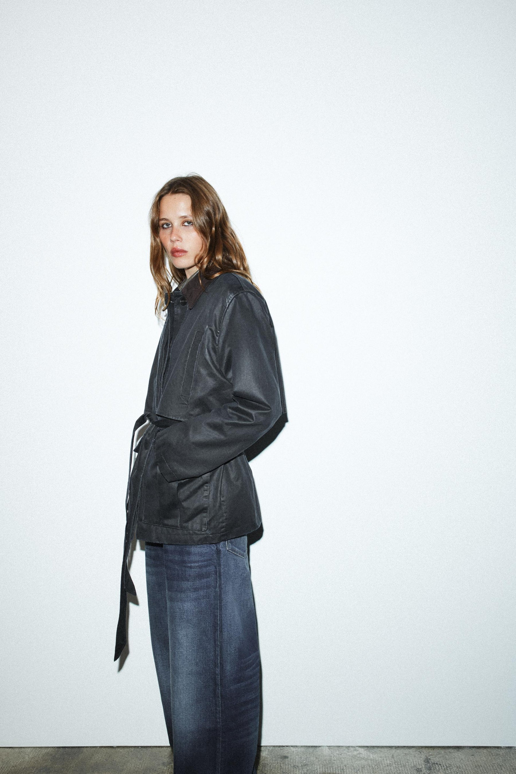 WAXED JACKET WITH CORDUROY COLLAR - Image 6