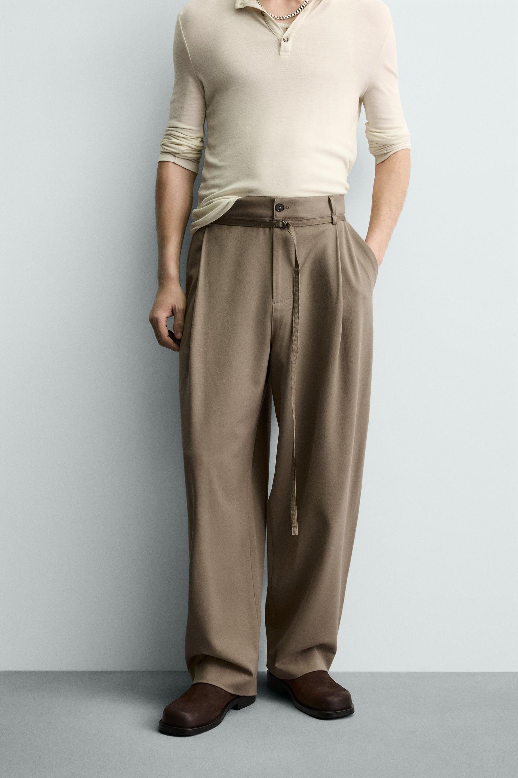 Balloon Fit Trousers