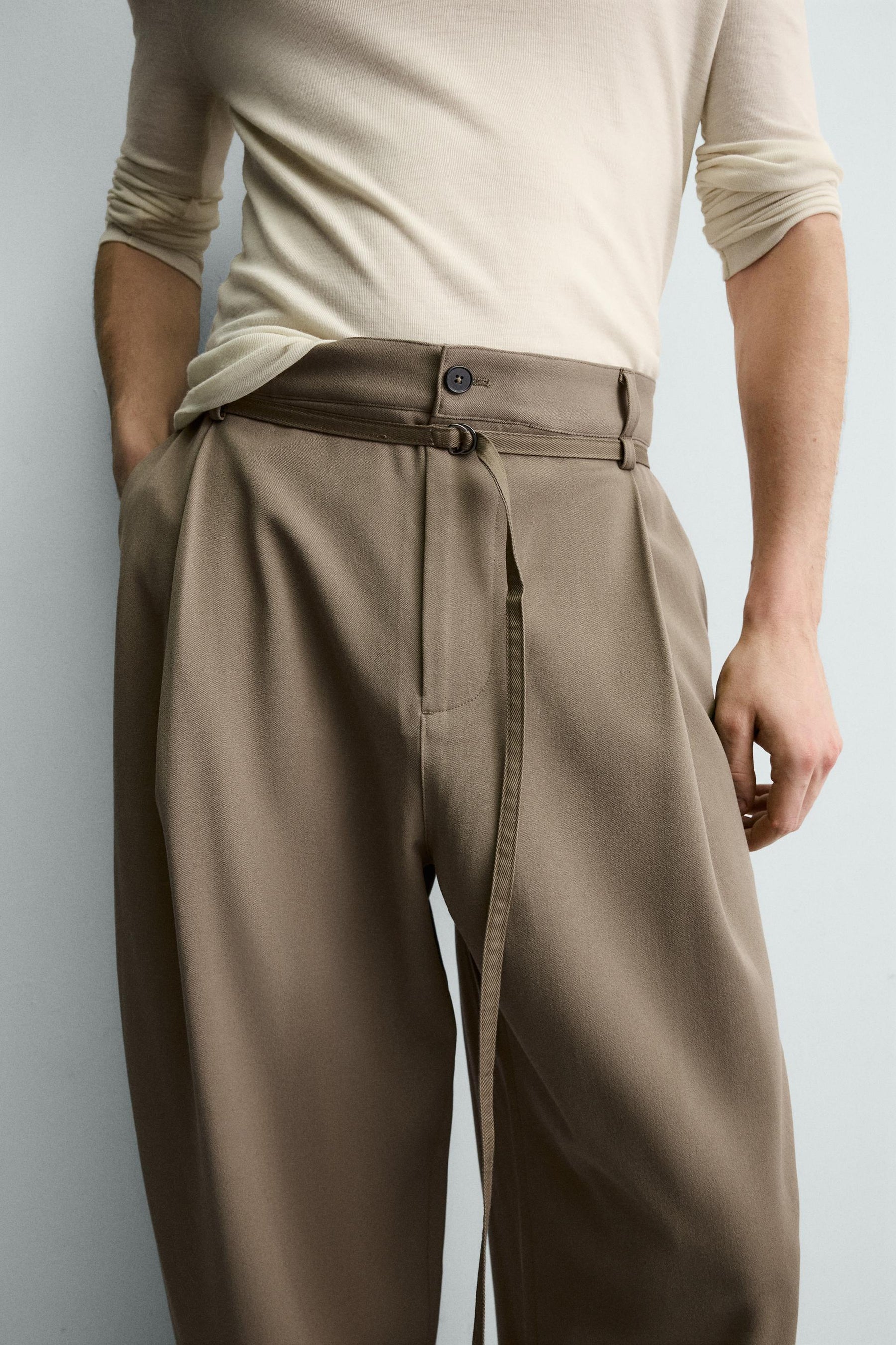 Balloon Fit Trousers
