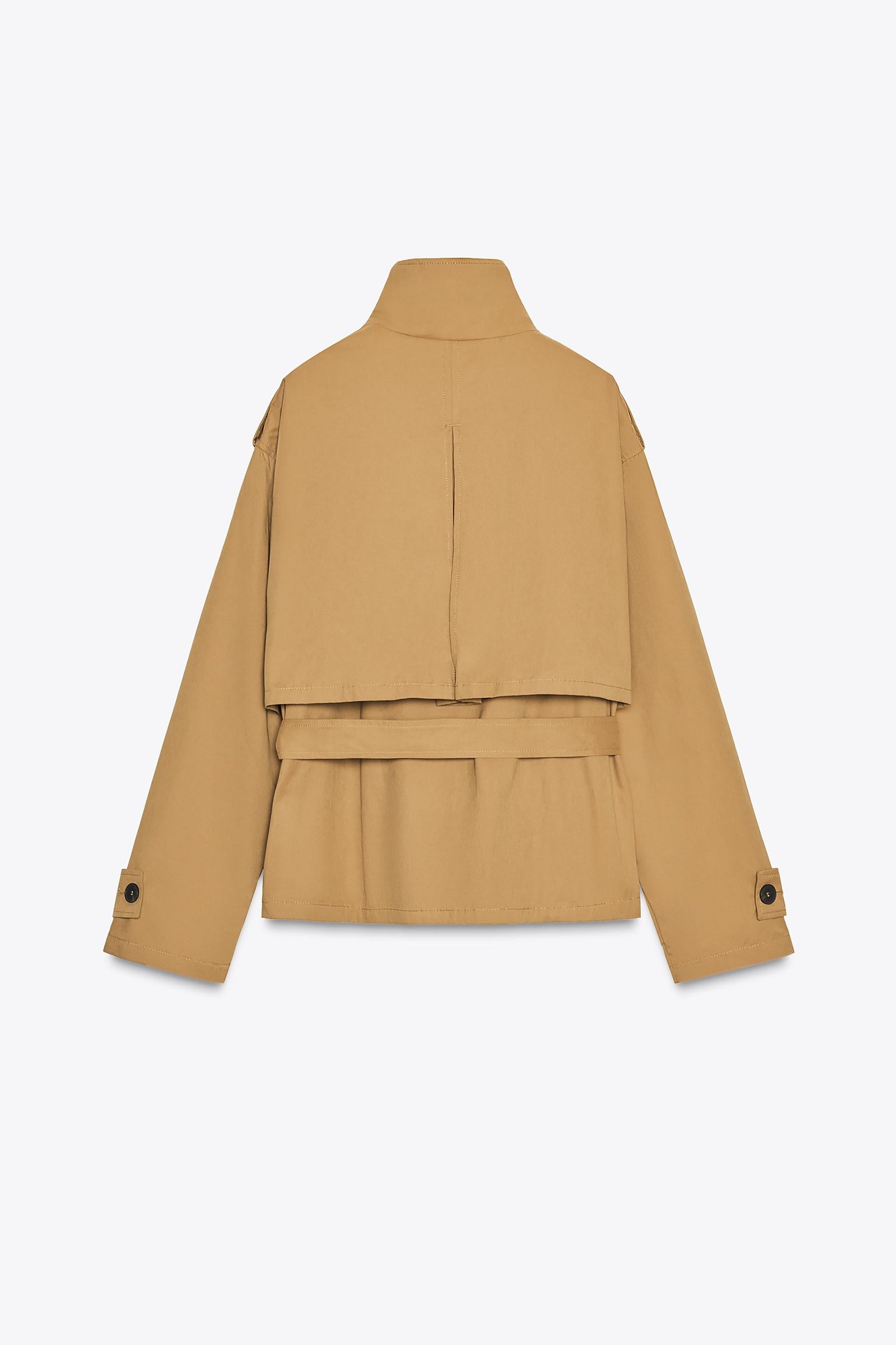 SHORT TRENCH COAT - Image 5