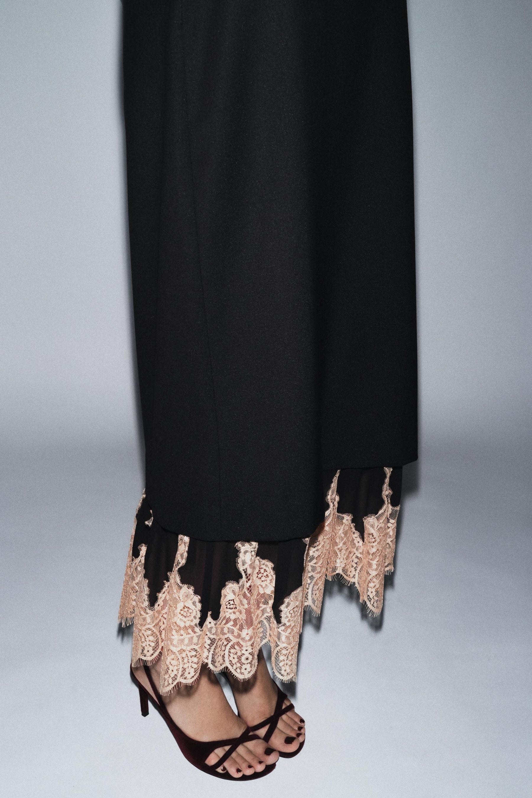 Lace Combined Skirt
