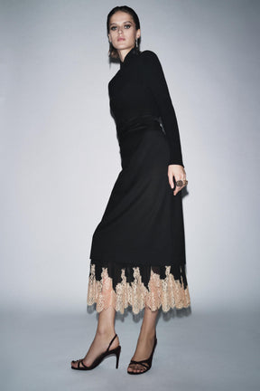 Lace Combined Skirt