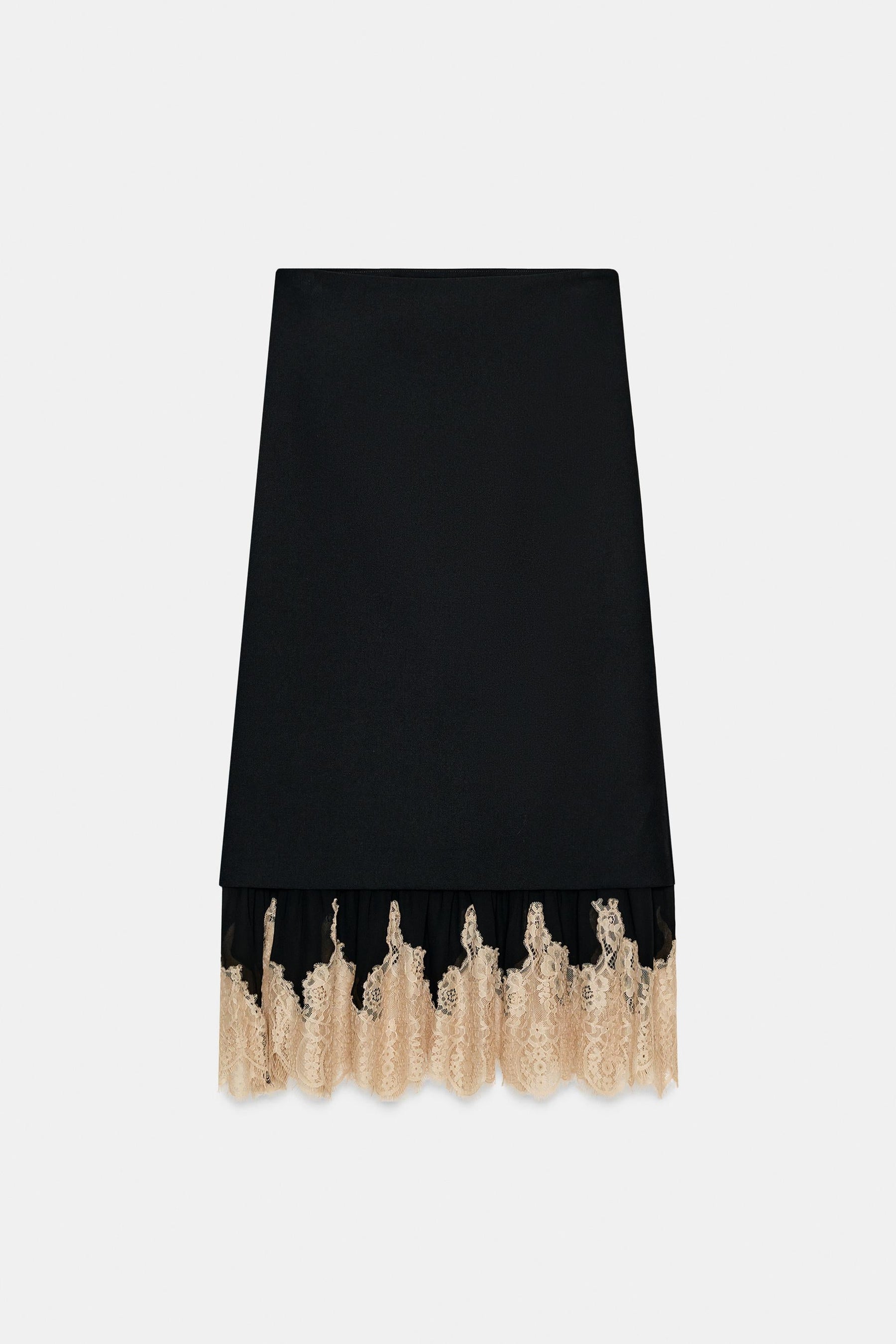 Lace Combined Skirt