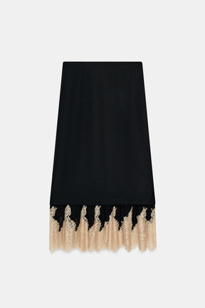 Lace Combined Skirt
