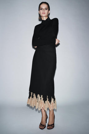 Lace Combined Skirt