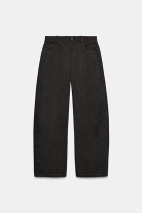 Striped Wide-Leg Trousers