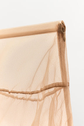 Organza Gathered Skirt
