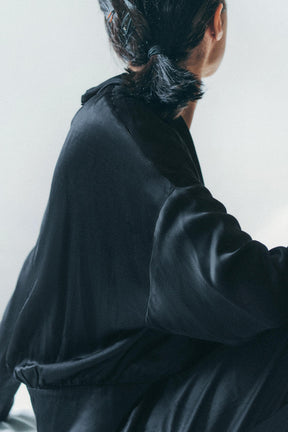 Satin Blazer Shirt