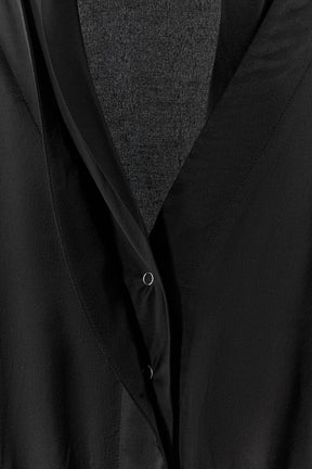 Satin Blazer Shirt