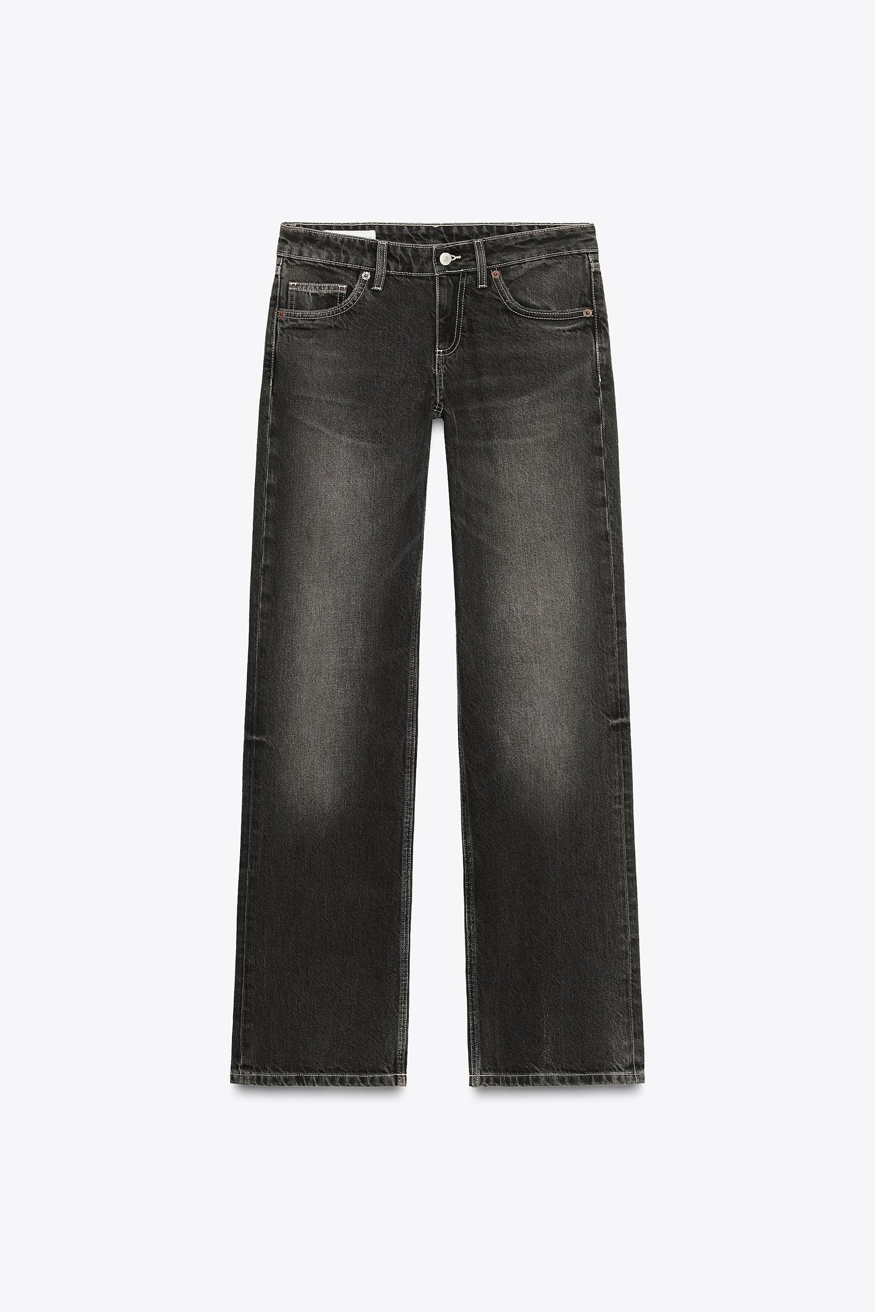 Wide-Leg Denim Jeans