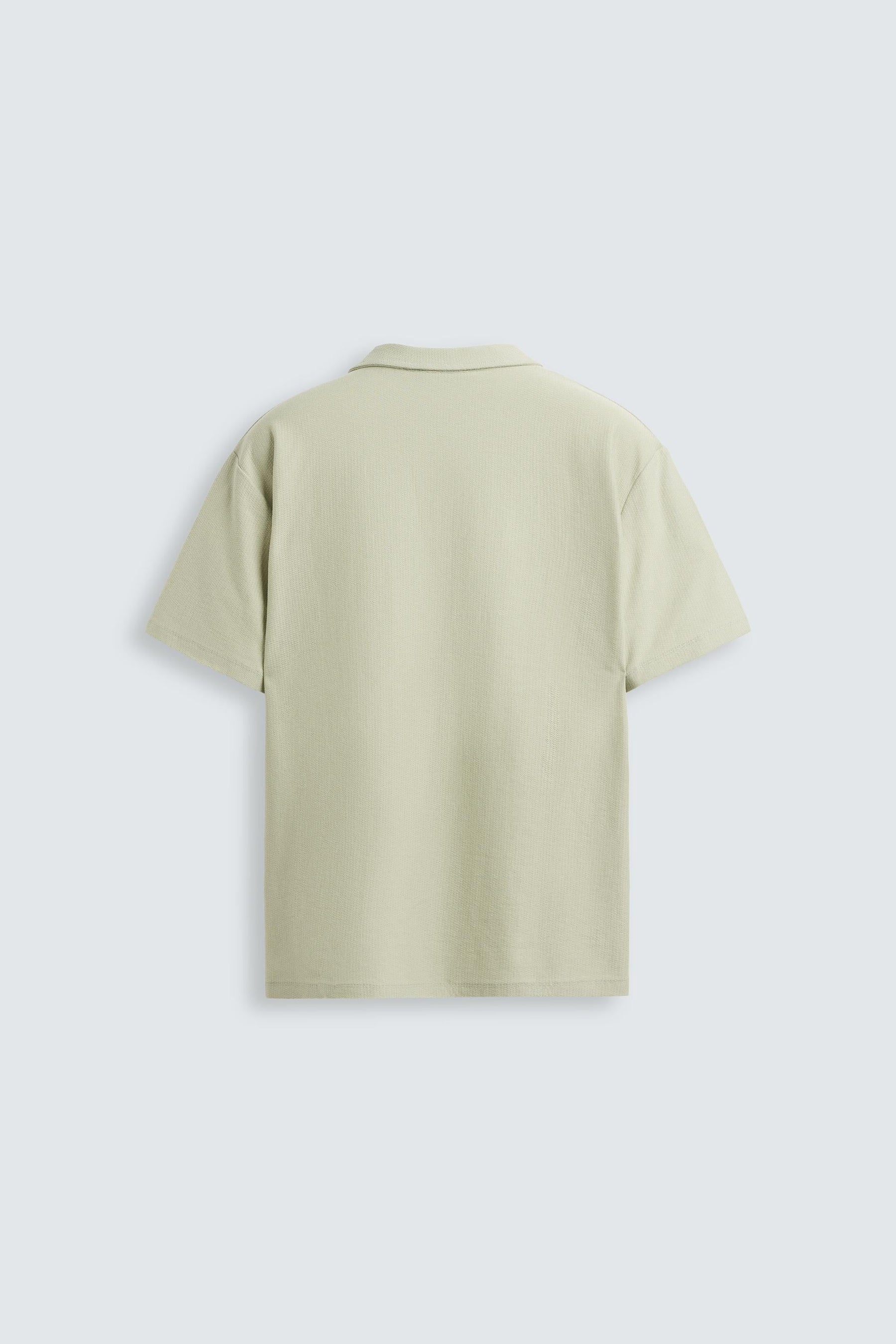 Textured Polo Shirt