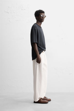STRIPED JACQUARD T-SHIRT - Image 4