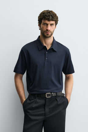 POLO SHIRT WITH MERCERISED FINISH - Image 2