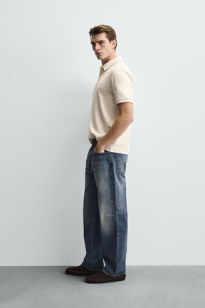 Strukturiertes Regular Polo