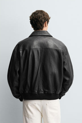 Leather Pocket Jacket