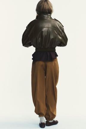 SHORT FAUX LEATHER JACKET - Image 5