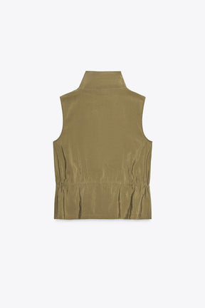 ADJUSTABLE FLOWING GILET - Image 2