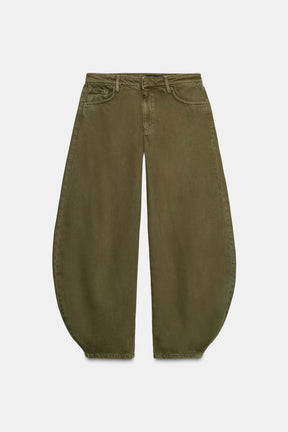 Barrel Mid-Waist Jeans