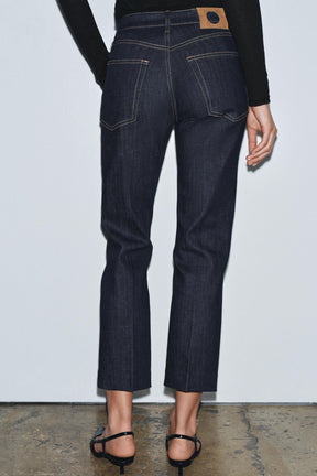 Bootcut Mid-Waist Jeans