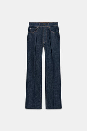 Bootcut Mid-Waist Jeans