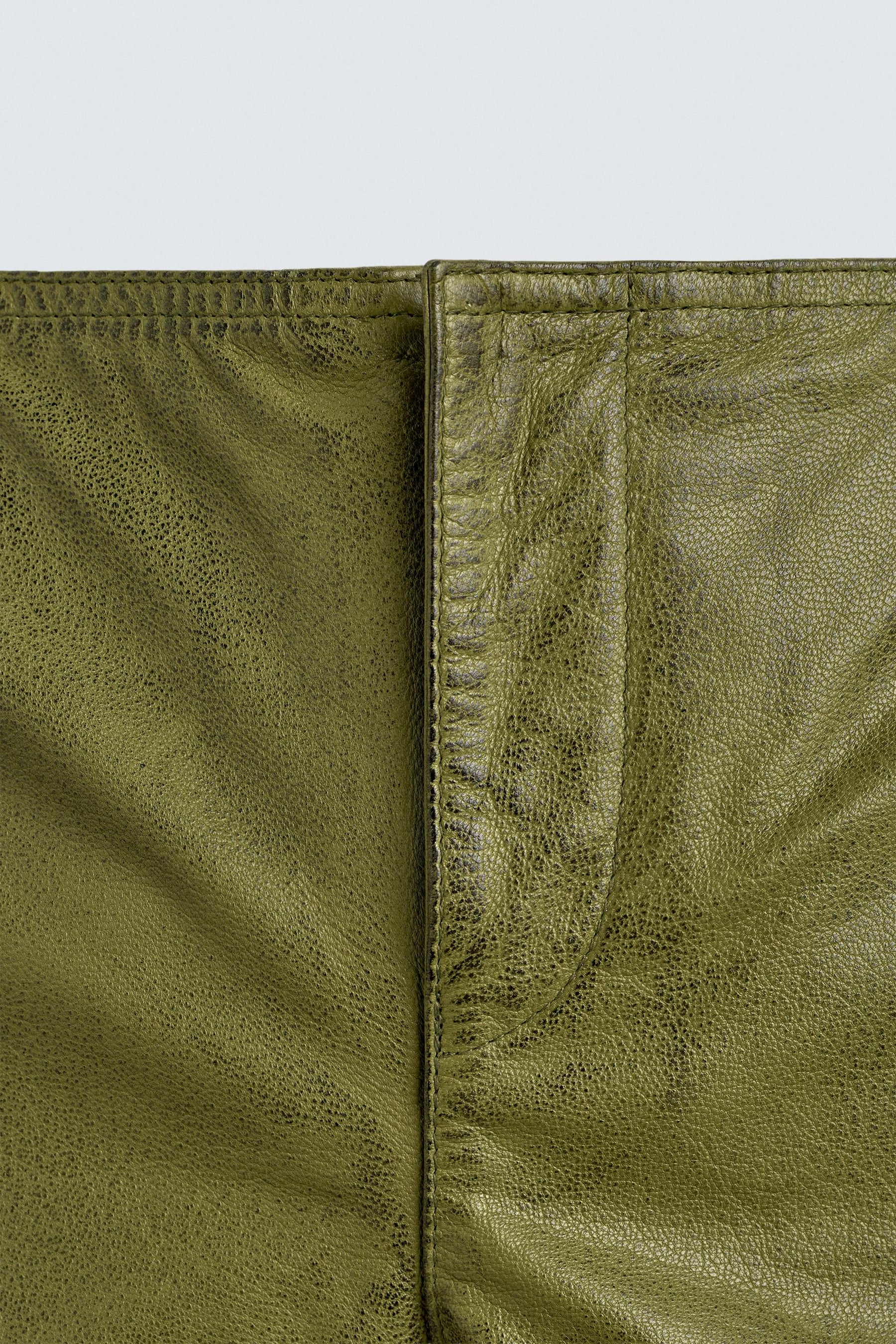100% Leather Shorts