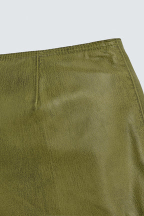 100% Leather Shorts