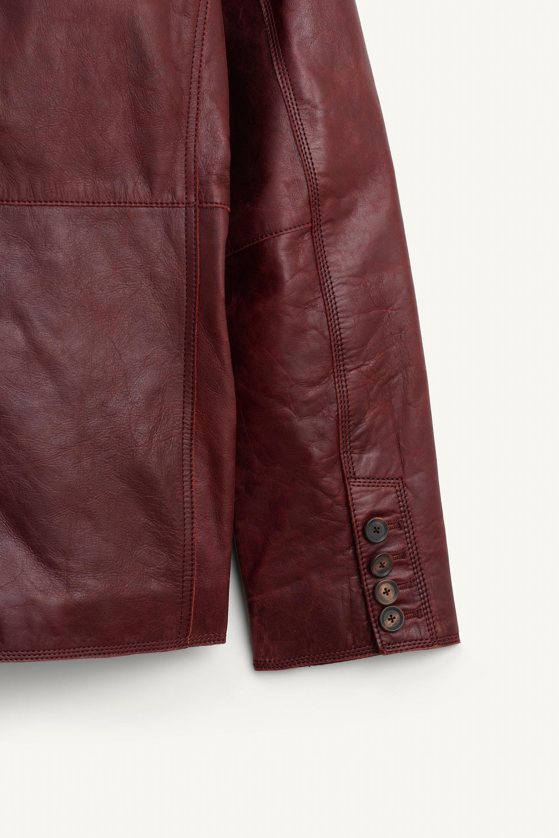 LIMITED EDITION LEATHER SUIT BLAZER - Image 8