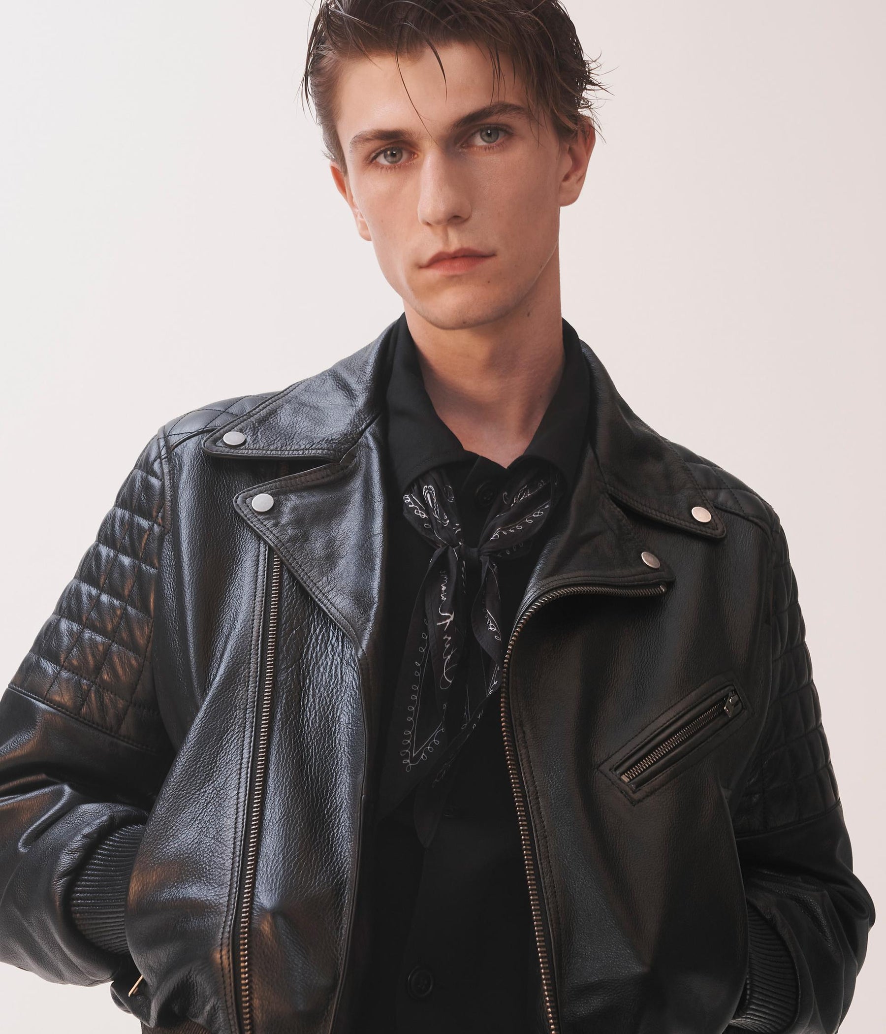 Leather Biker Jacket