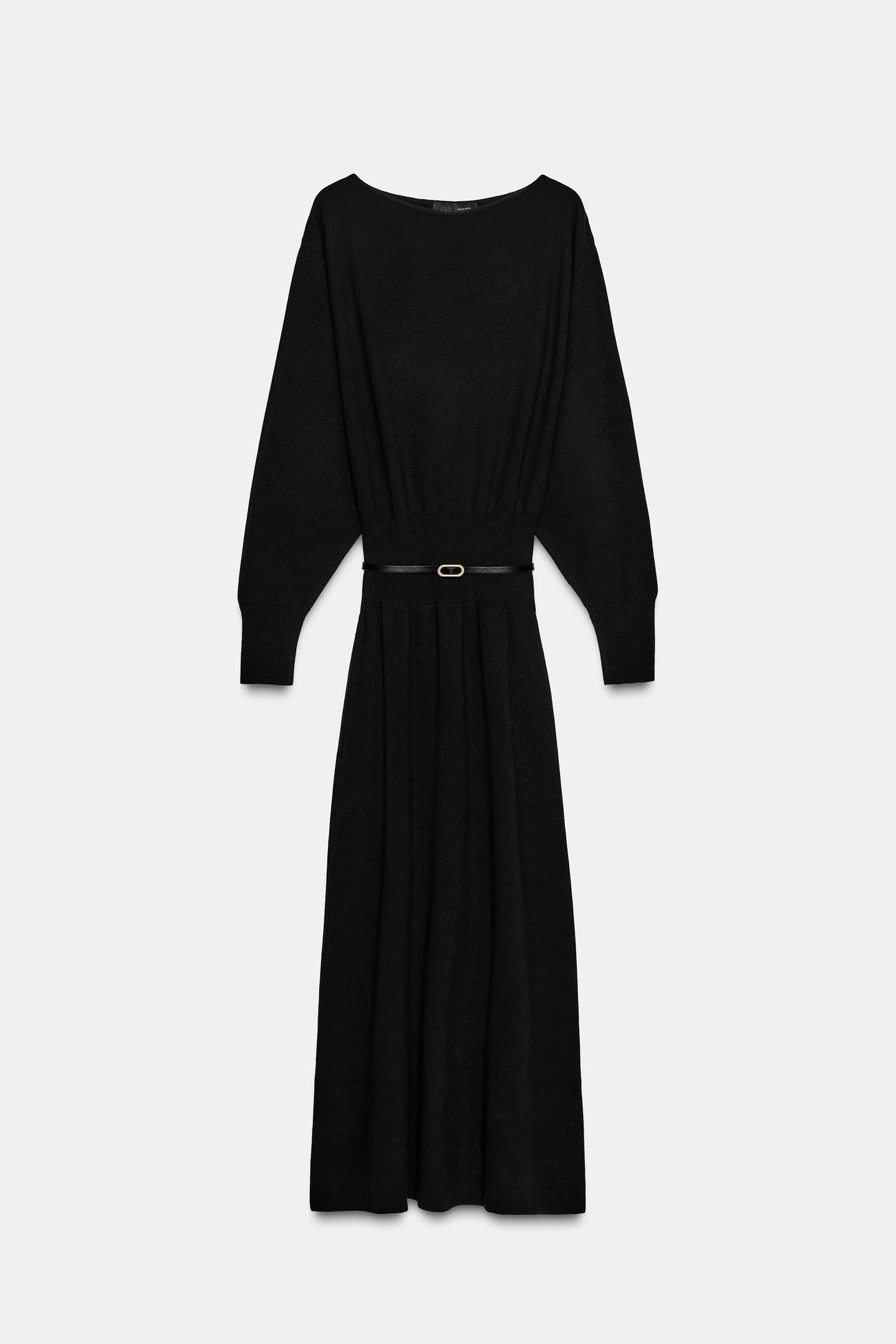 Belted Midi Dress