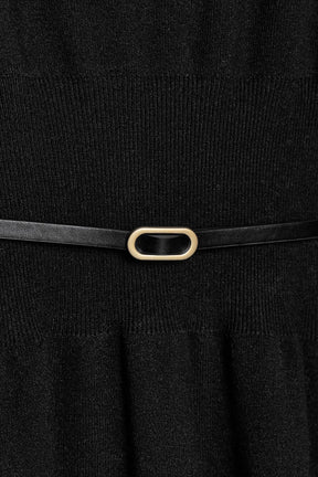 Belted Midi Dress
